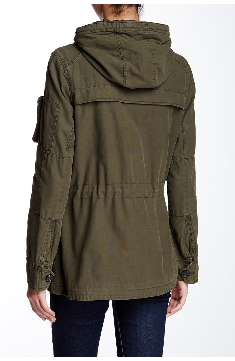 Hooded Military Jacket