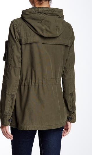 Hooded Military Jacket