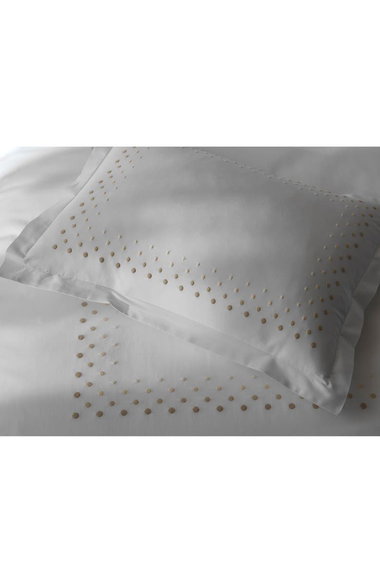 Matouk Dorothy Sham, Alternate, color, Silver Ombre