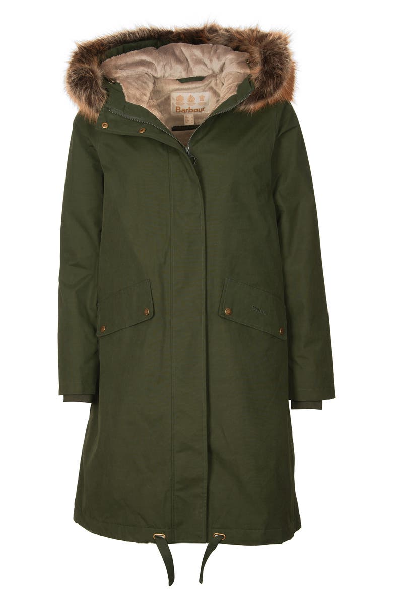 Barbour Mirabelle Waterproof Coat, Alternate, color, 