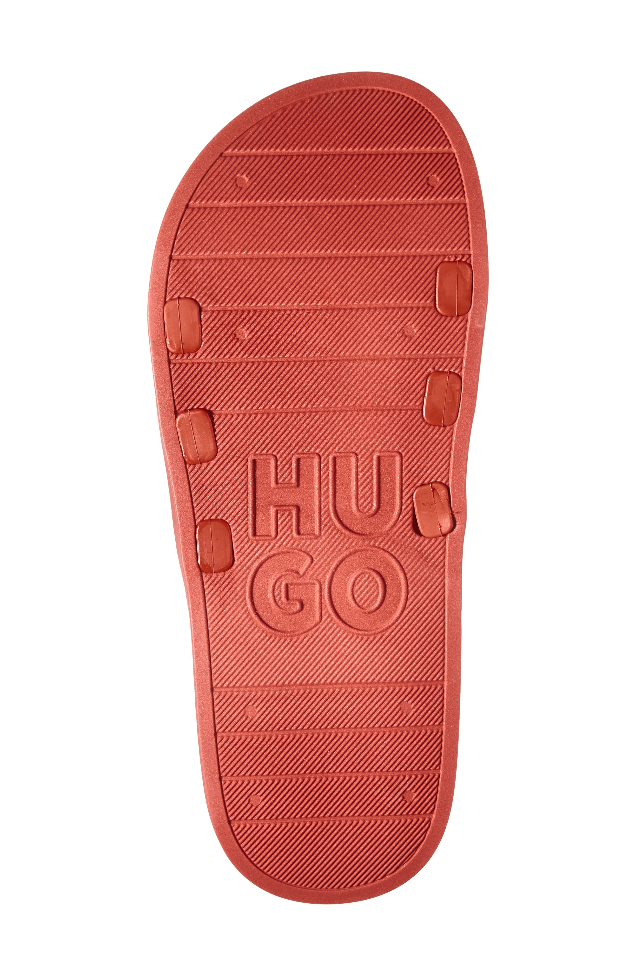 BOSS Nil Slide Sandal, Alternate, color, Red