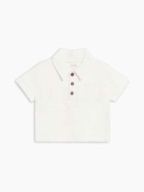 Organic Ezra Muslin Henley