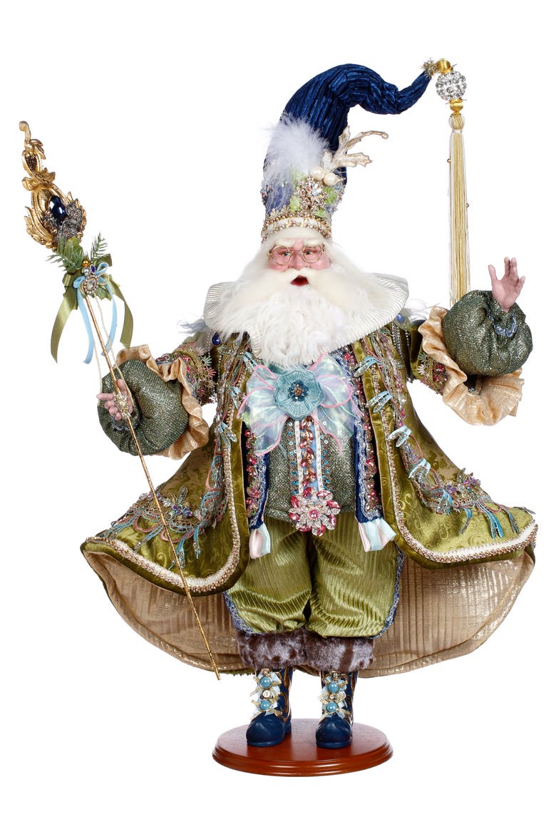 Very Merry Santa, Main, color, Olive Green