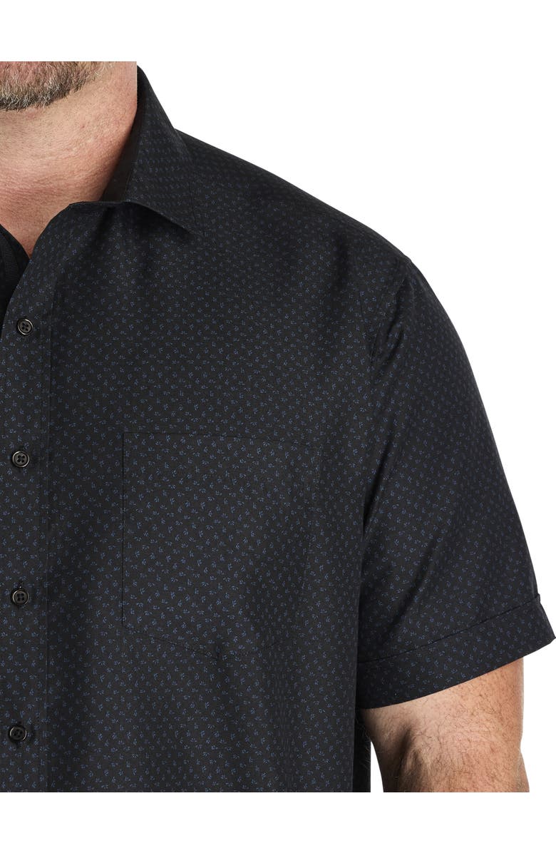 Synrgy by DXL Big & Tall Microfiber Sport Shirt, Alternate, color, 