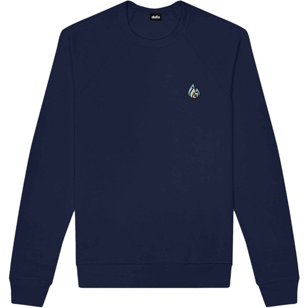 DALIX DALIX FIRE FLEECE SWEATSHIRT