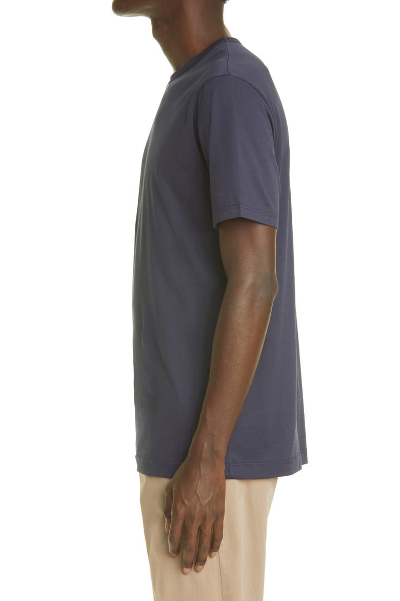 Crewneck T-Shirt, Alternate, color, NAVY