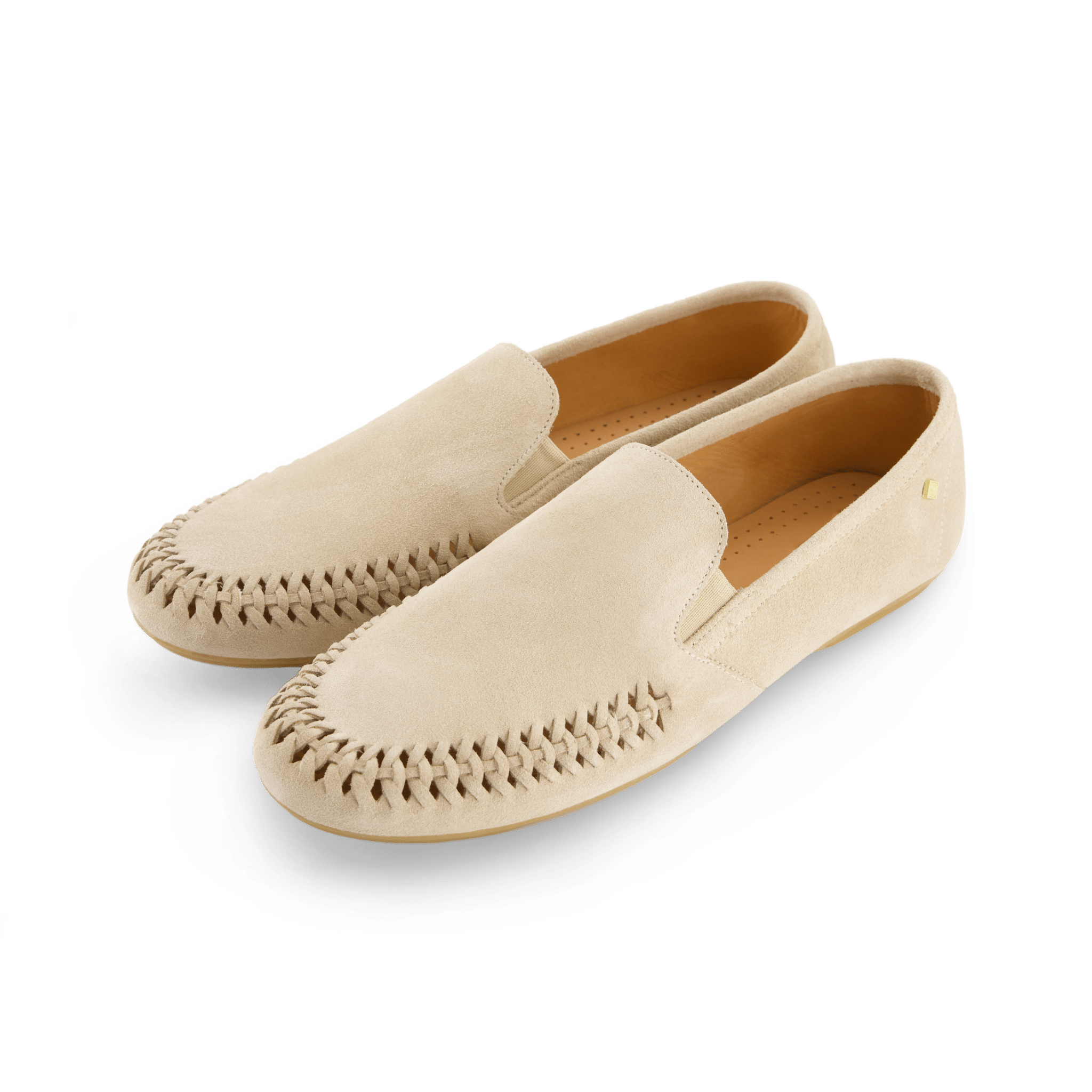 Jazz Suede Slip-On Moccasin, Alternate, color, Light