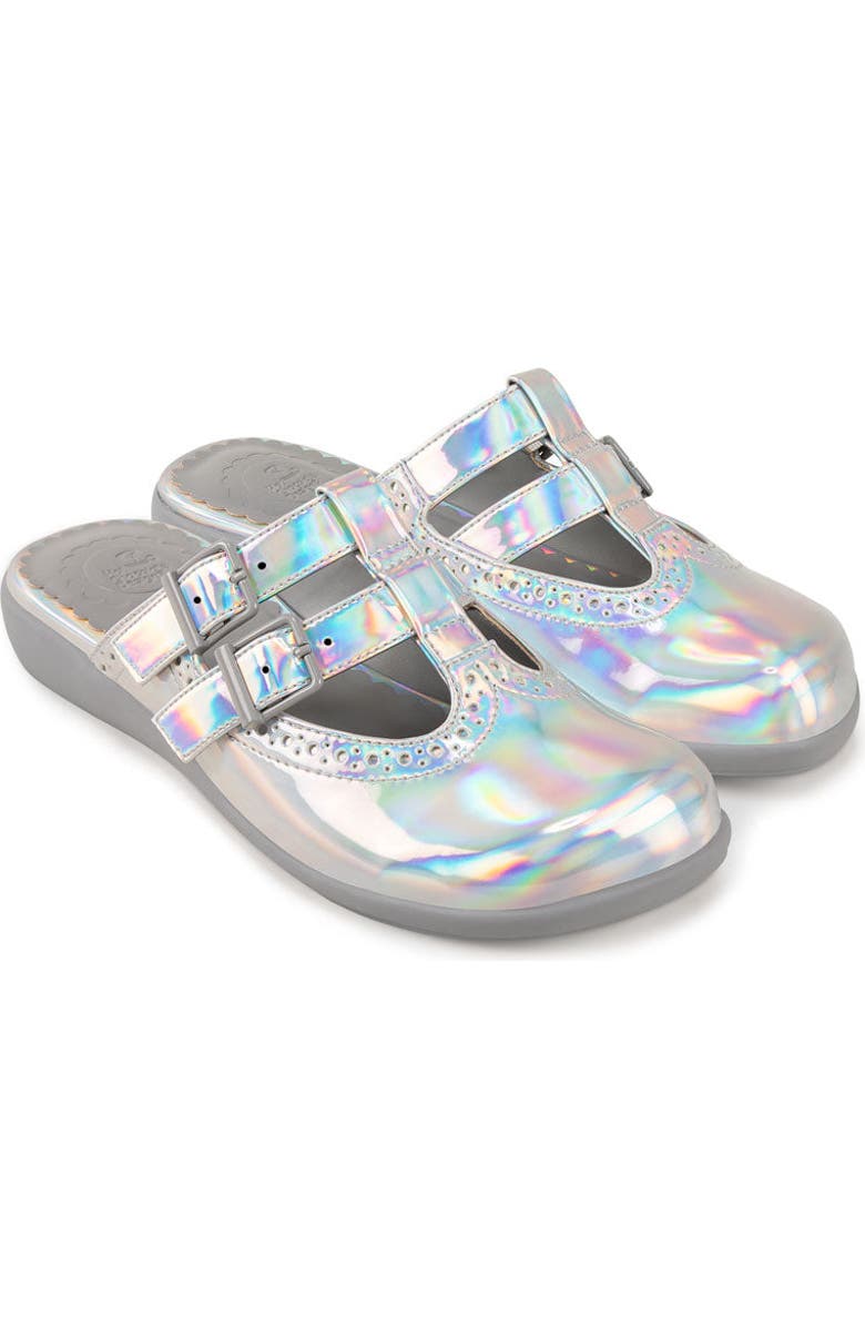 Hot Chocolate Design Chrome Crush Women's Mary Jane Clogs, Main, color, Chrome Crush
