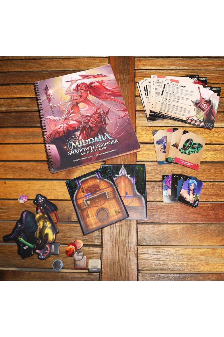 Shadow Harbinger Adventure Pack, Expansion, New Characters RPG Game, Alternate, color, Multicolored