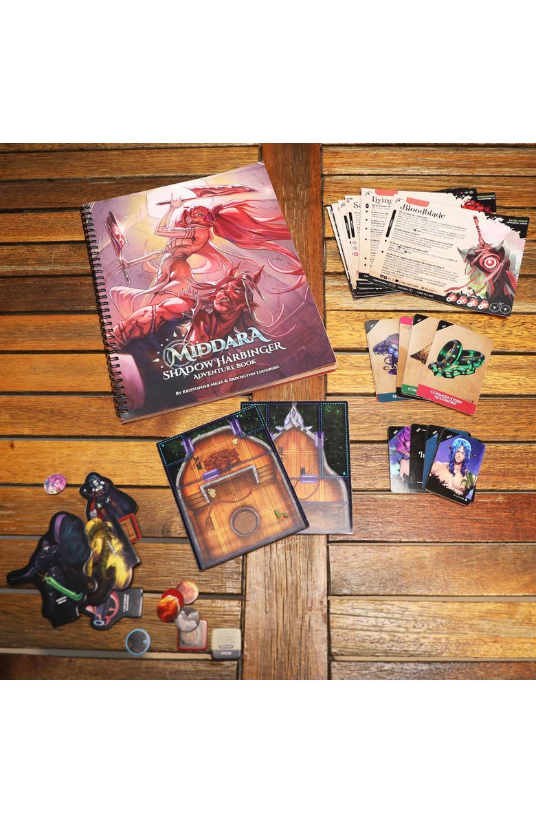 Middara Shadow Harbinger Adventure Pack, Expansion, New Characters RPG Game, Alternate, color, 