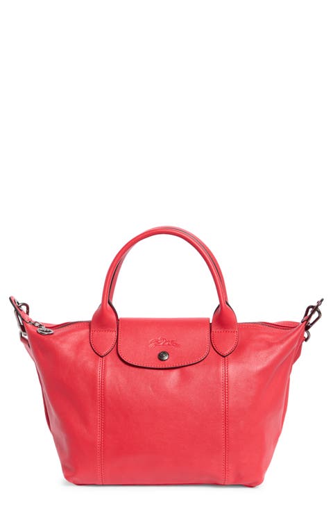 Le Pliage Leather Tote Bag