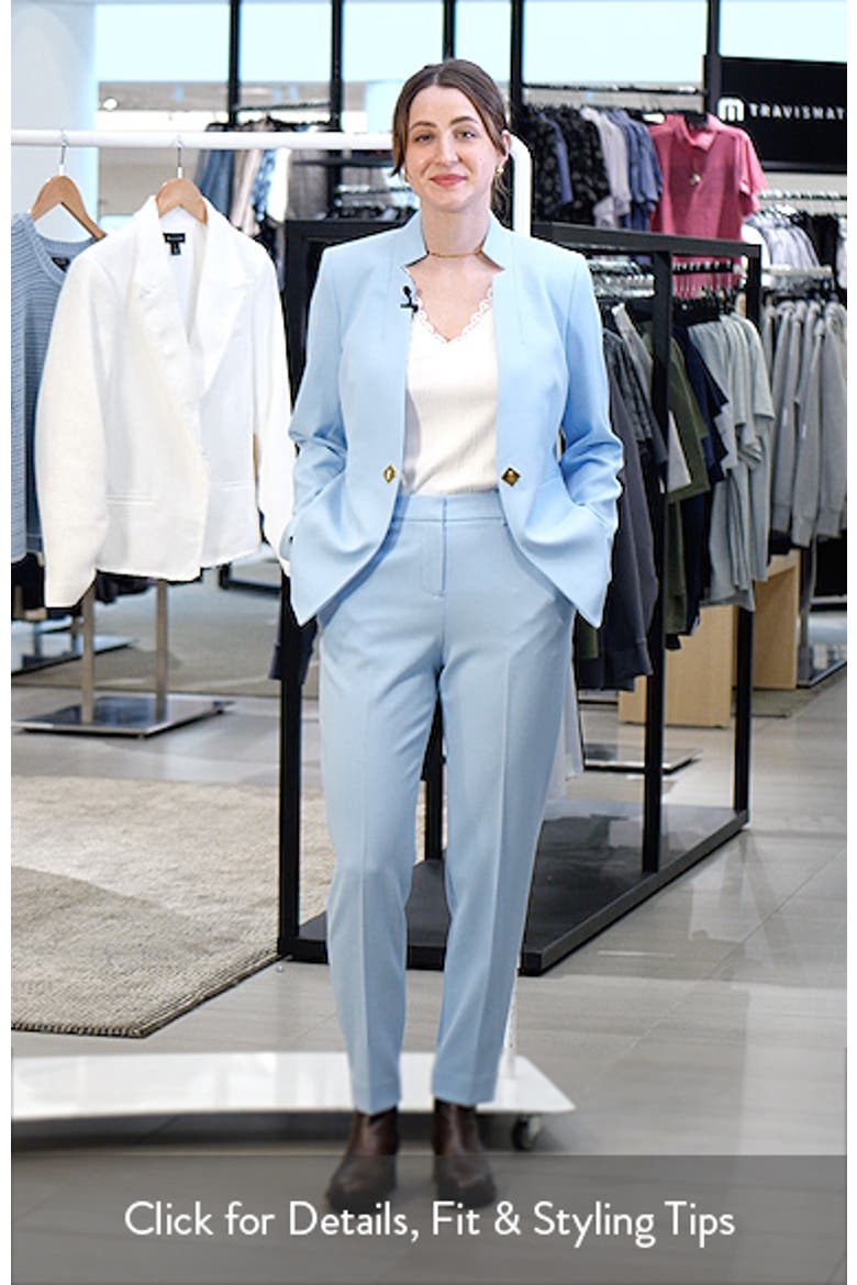 Notch Neck One-Button Jacket video