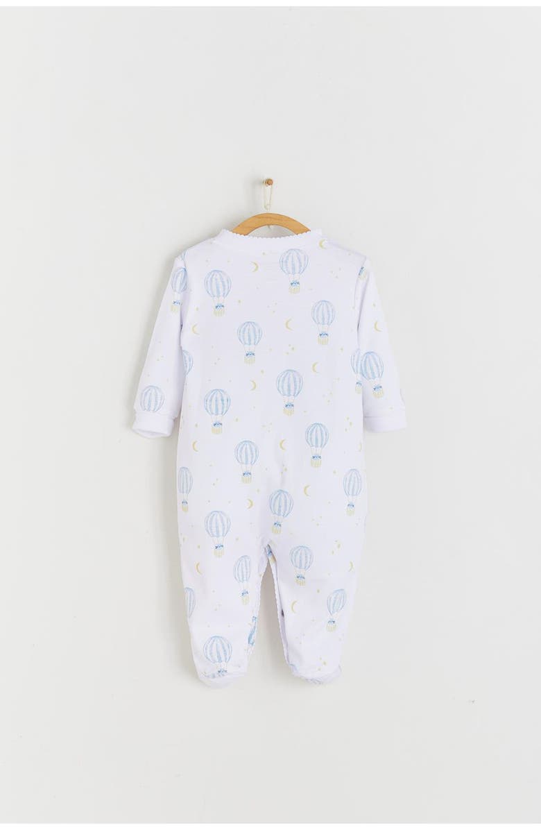 Babycottons Premium Peruvian Pima Cotton Robin Footie Pajamas For Infant, Alternate, color, Lavender