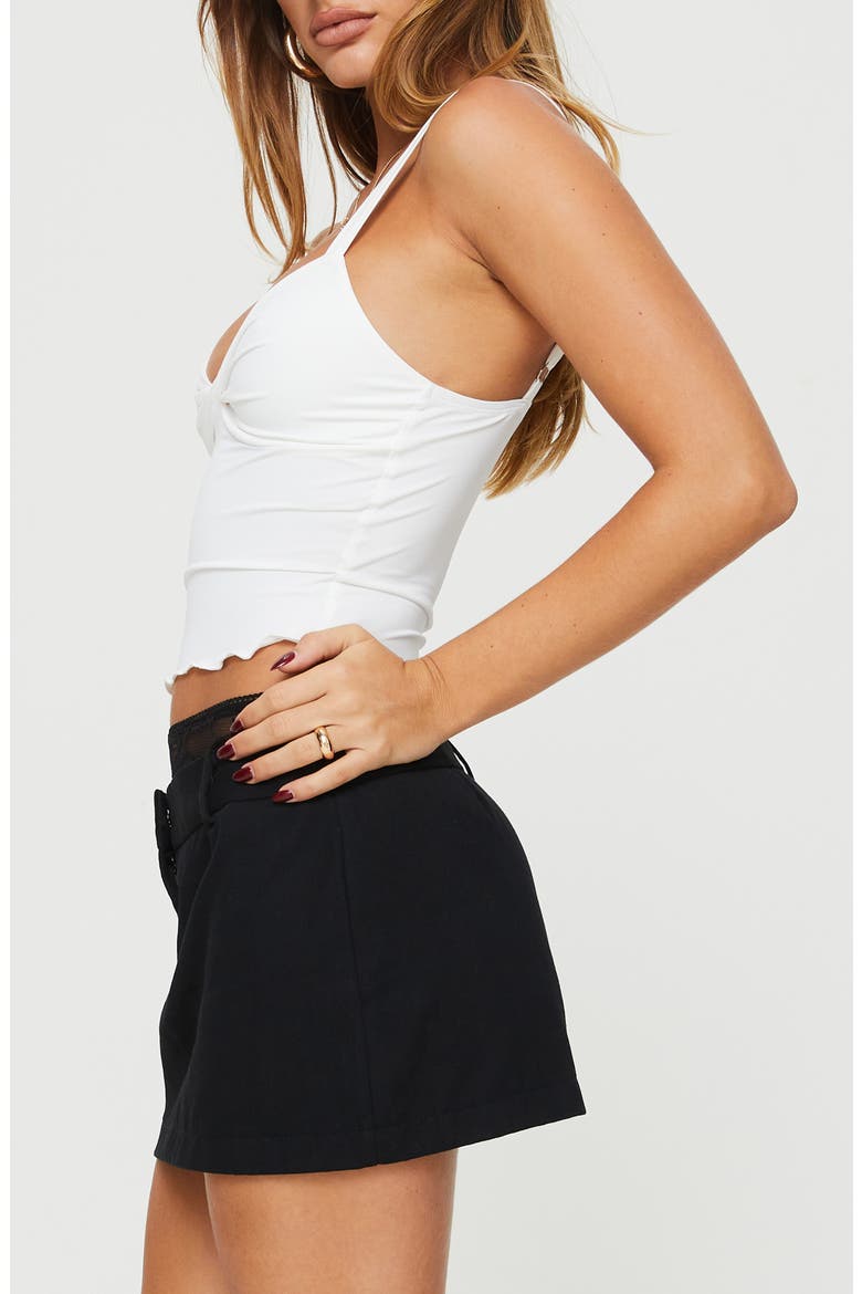 Greyer Twist Bust Camisole, Alternate, color, WHITE