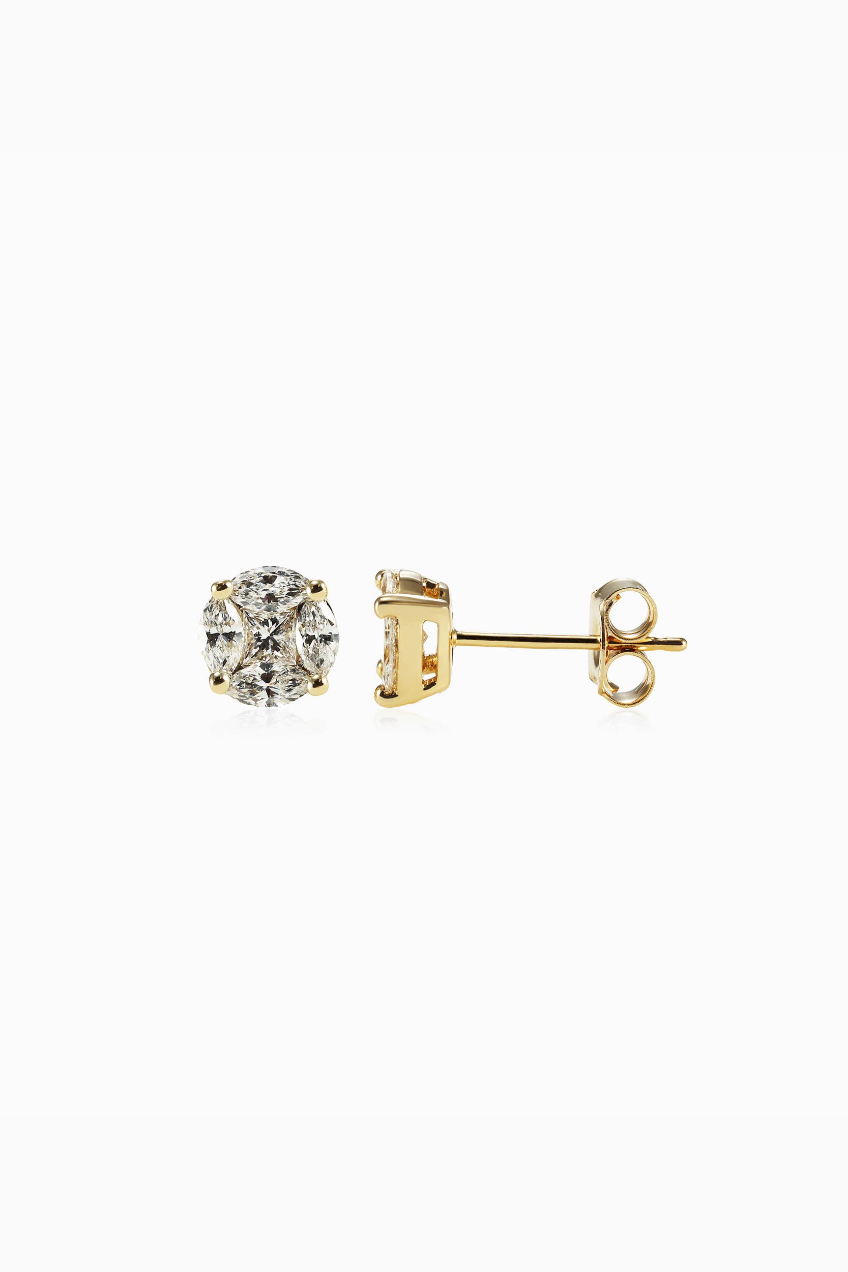 selected Yellow Gold - Diamonds