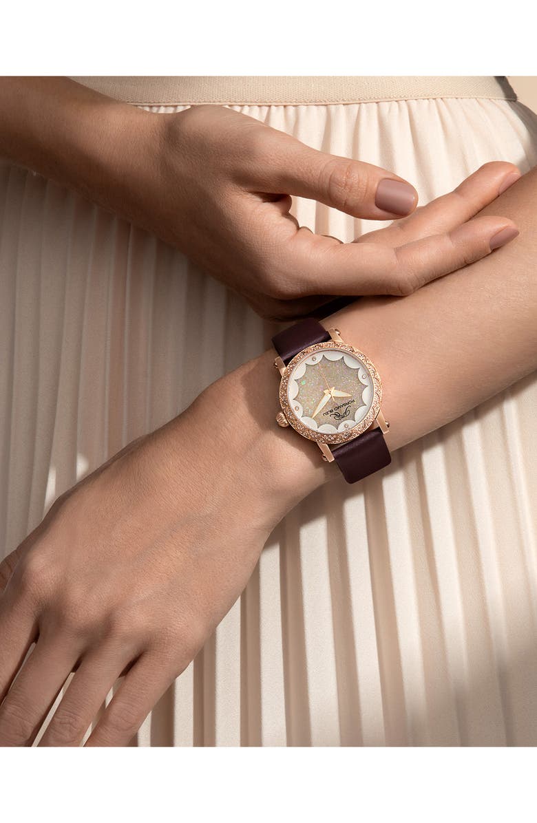 PORSAMO BLEU Women's Genevieve Topaz Watch, Alternate, color, 