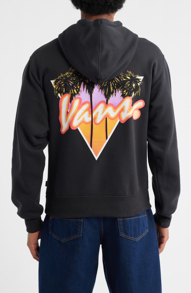 Vans Palm Drive Hoodie, Alternate, color, Black