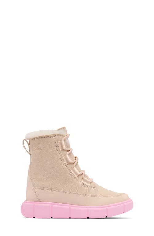 Sorel Kids' Explorer Iii Waterproof Boot In Neutral