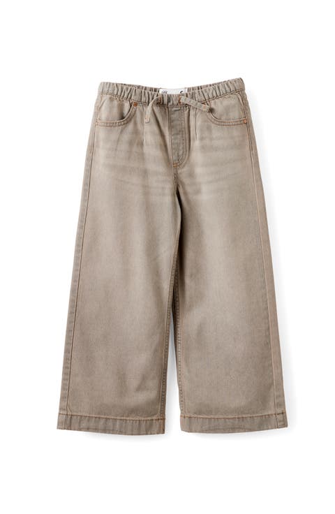Kid's Relaxed Wide Leg Denim Jean