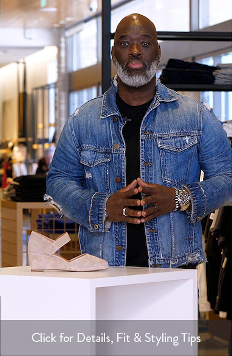 Oriana Ankle Strap Wedge Pump, sales video thumbnail