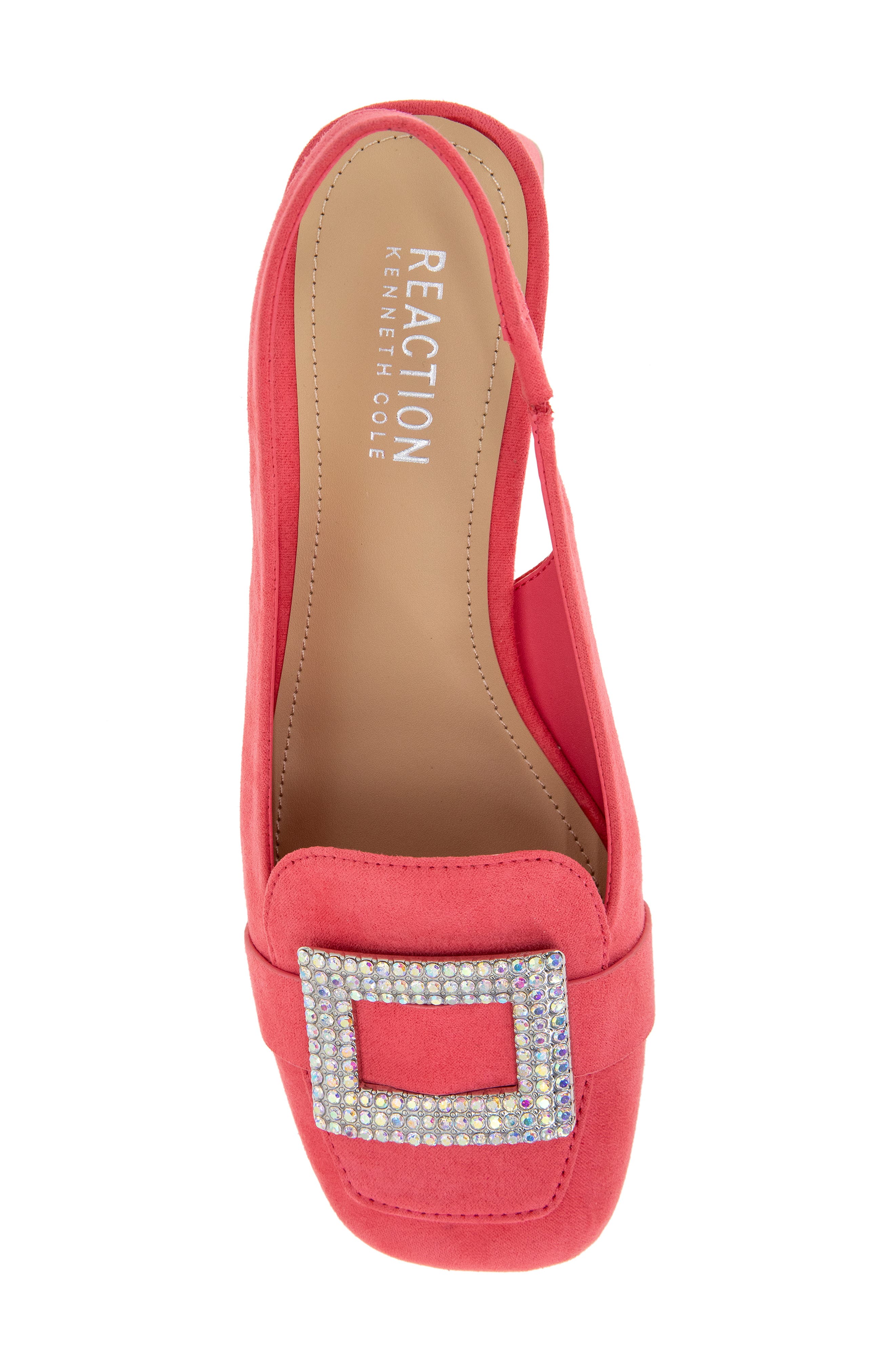 Reaction Kenneth Cole Lewis Slingback Pump, Alternate, color, Geranium Micro