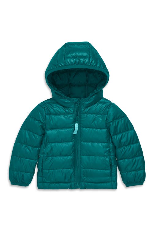 Primary Water Resistant Puffer Jacket In Blue