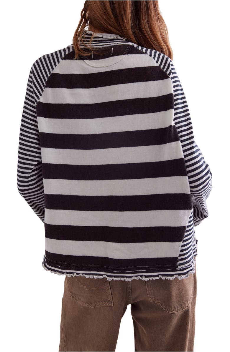 Free People Punk Playful Stripe Long Sleeve T-Shirt, Alternate, color, 