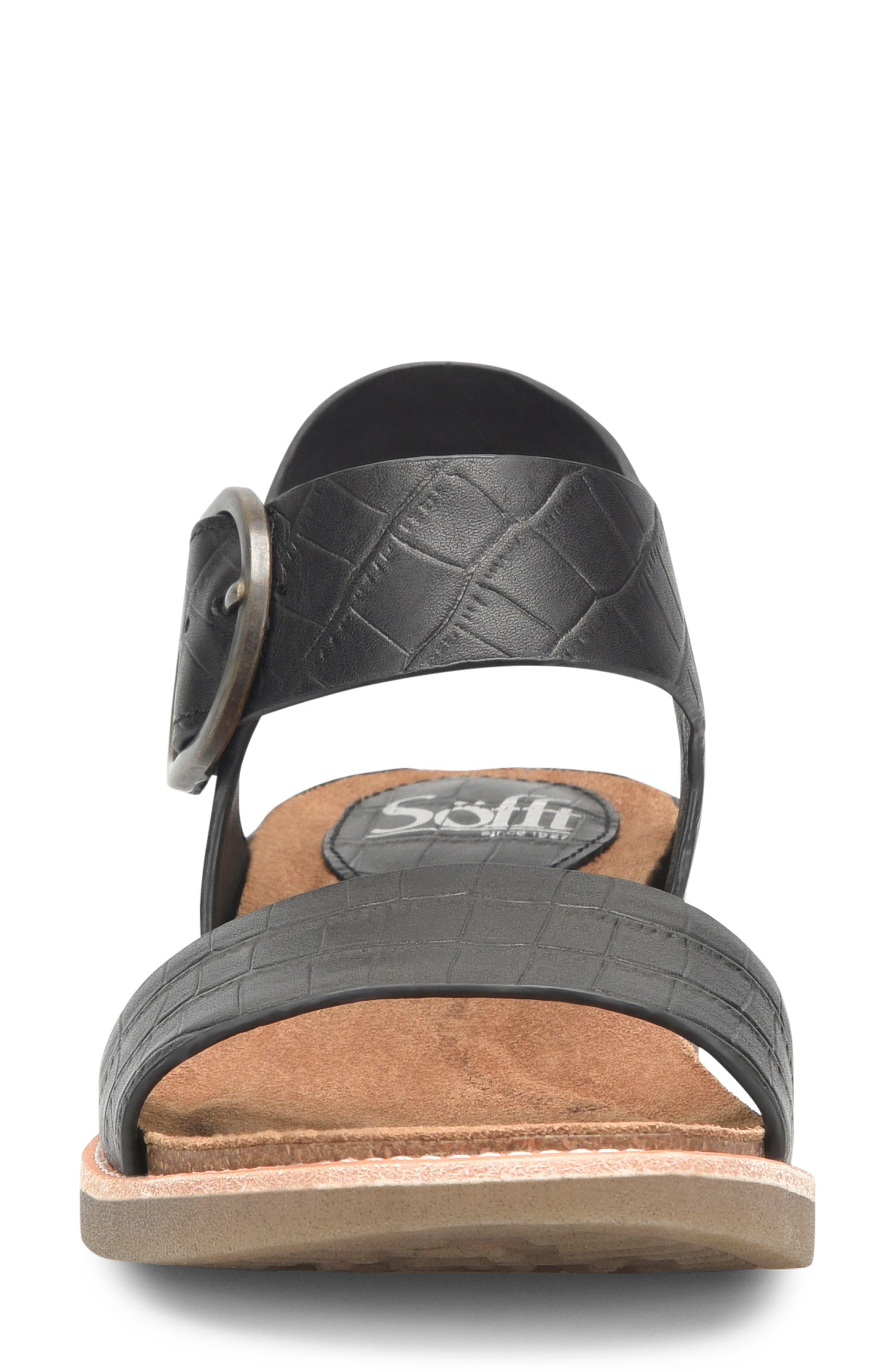 Bali Sandal, Alternate, color, BLACK CROC