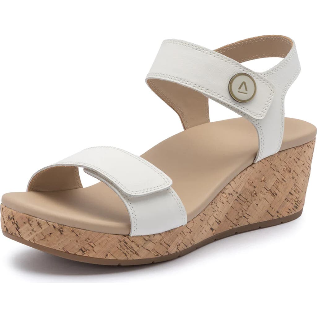 Shop Abeo Riviera Strap Sandal In White - Regular