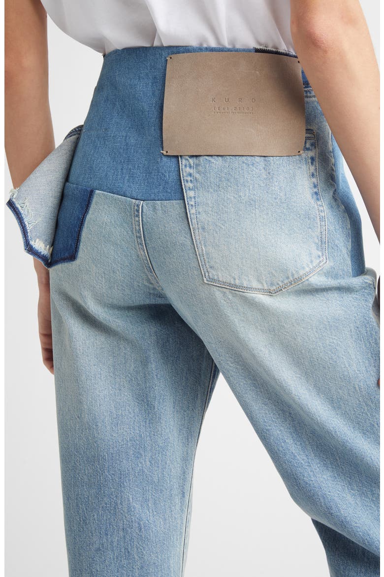 Remake Mark XIX Straight Leg Jeans, Alternate, color, INDIGO ASSORT