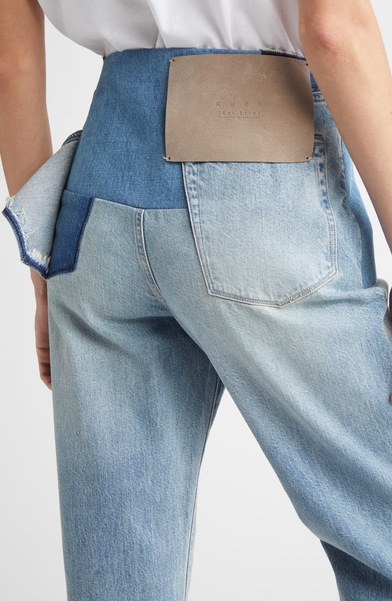 KURO Remake Mark XIX Straight Leg Jeans, Alternate, color, Indigo Assort