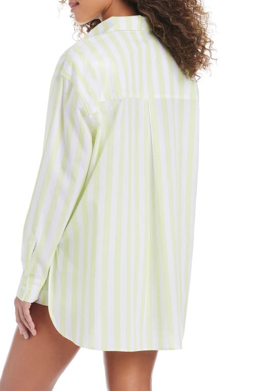 SANCTUARY SANCTUARY OVERSIZE BEACH BUTTON-DOWN COVER-UP 