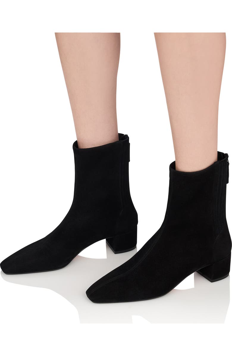 Aquazzura Saint Honor Bootie, Alternate, color, Black