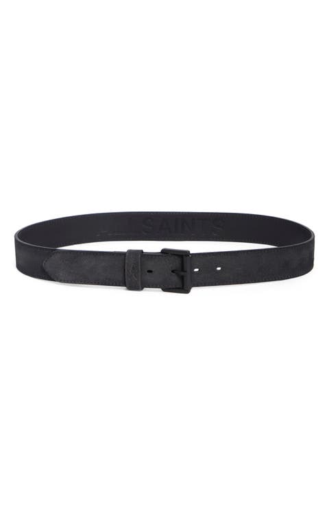 Burnished Suede Belt
