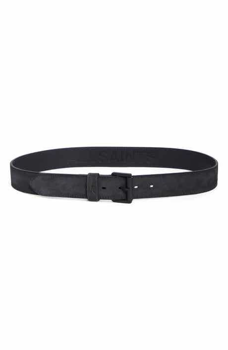 AllSaints Burnished Suede Belt
