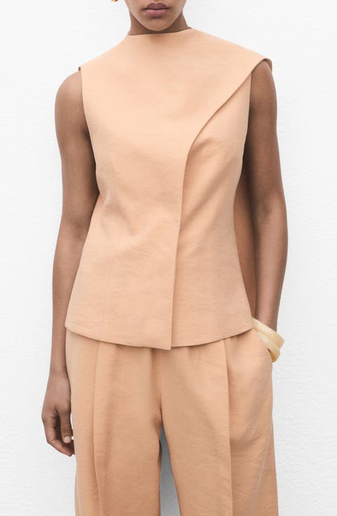 Asymmetric Sleeveless Top