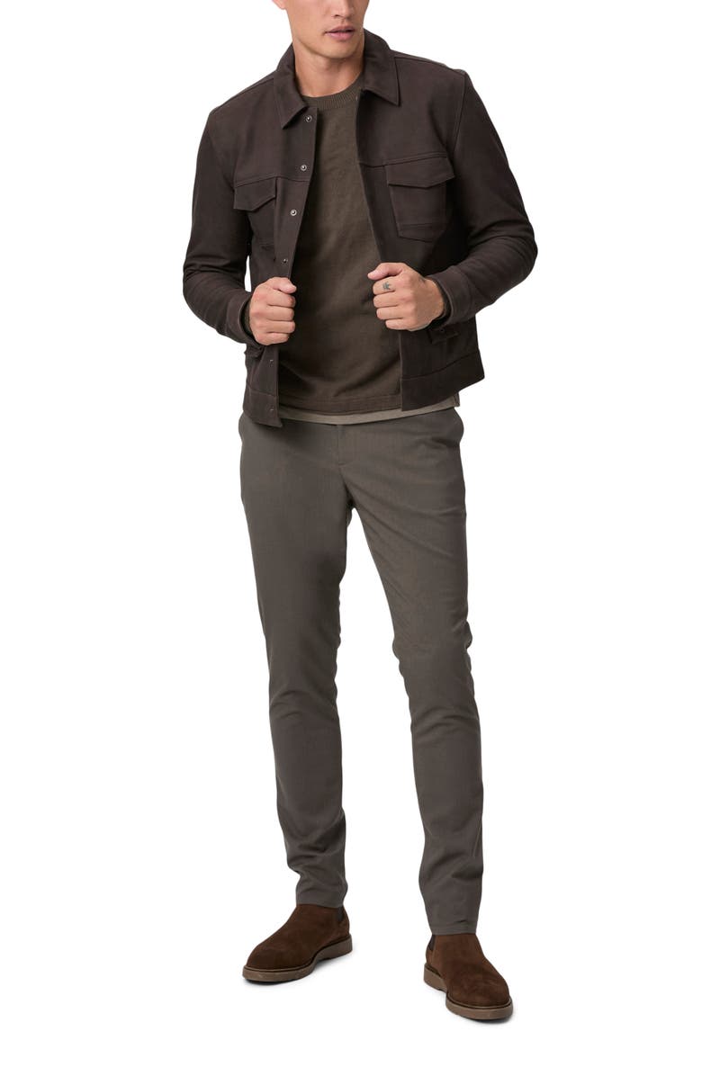 PAIGE Stafford Herringbone Slim Fit Knit Pants, Alternate, color, 