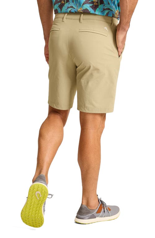 Tommy Bahama Chip Shot Performance Golf Shorts In Bleached Sand