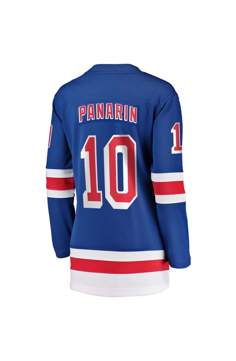 FANATICS Women's Fanatics Branded Artemi Panarin Blue New York Rangers Home Premier Breakaway Player Jersey, Alternate, color, 