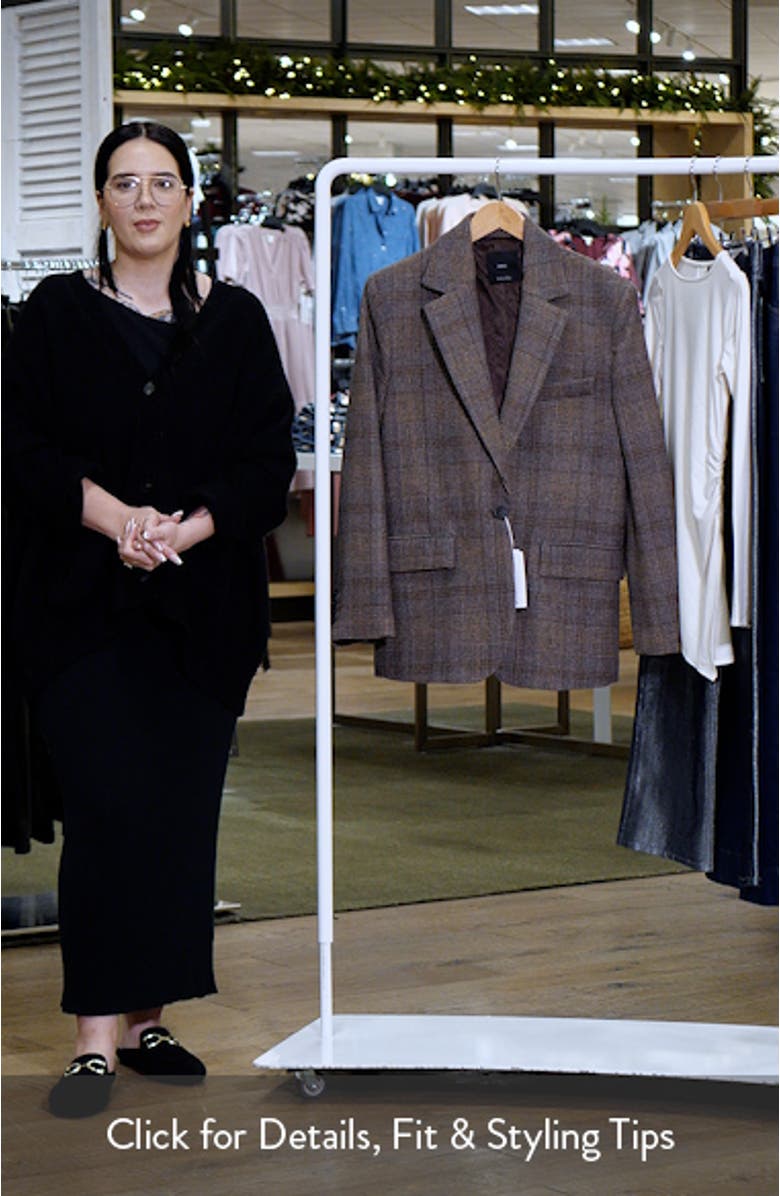 Roma One-Button Blazer, sales video thumbnail