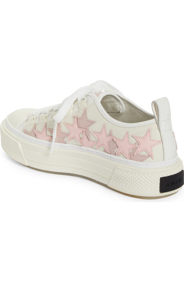 AMIRI Stars Court Low Top Sneaker, Alternate, color, Pink