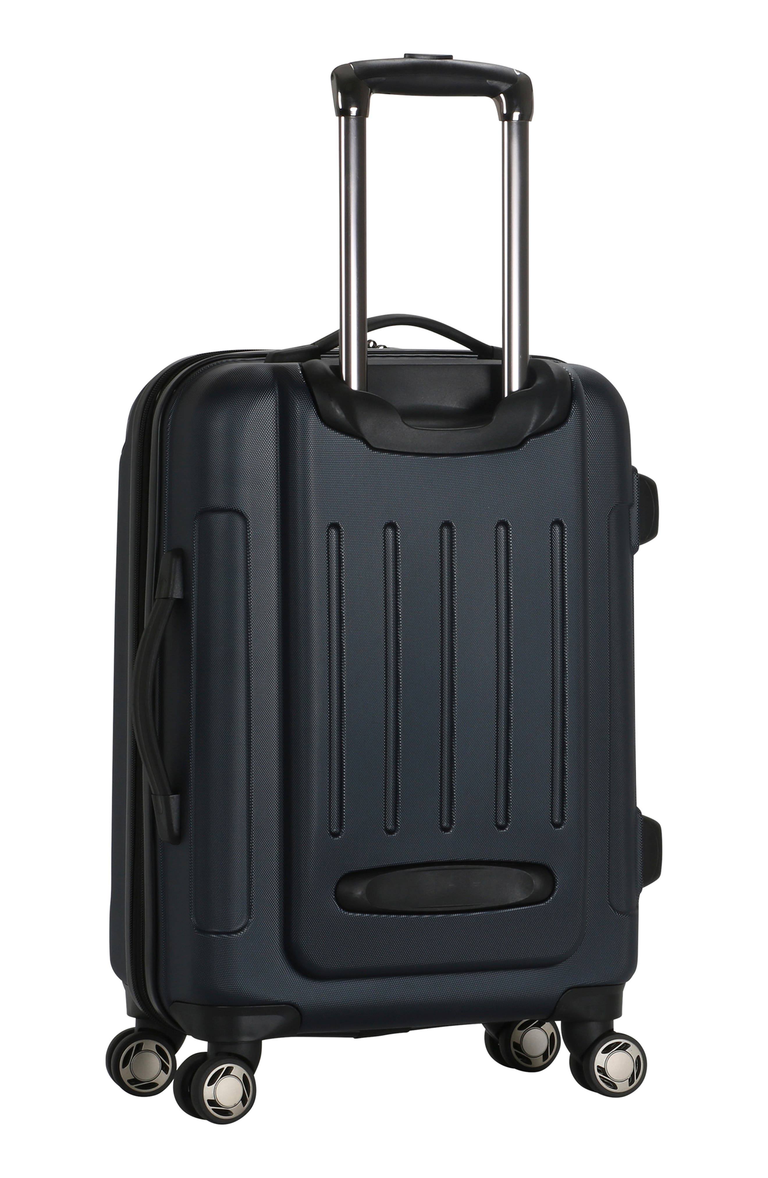 Kenneth Cole Reaction Renegade ABS Molded 20" Spinner Luggage, Alternate, color, Naval Navy