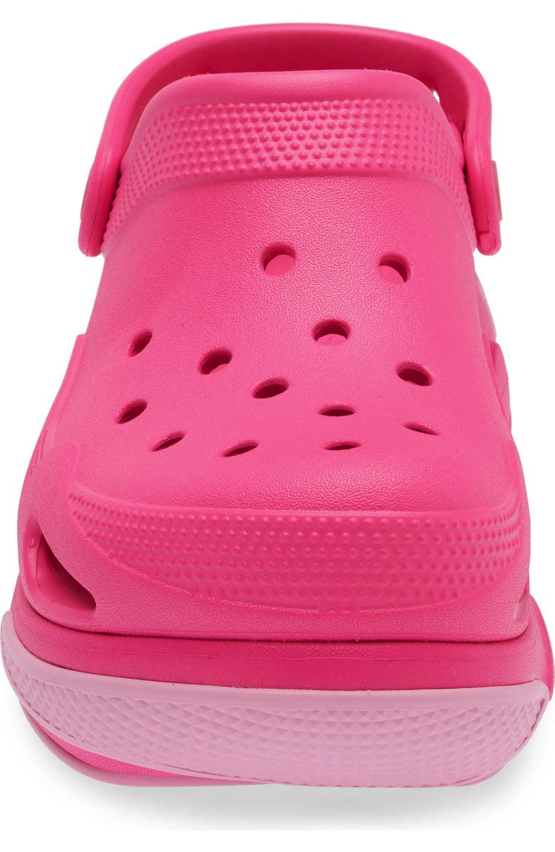 CROCS Bubble Crush Clog, Alternate, color, Pink Crush