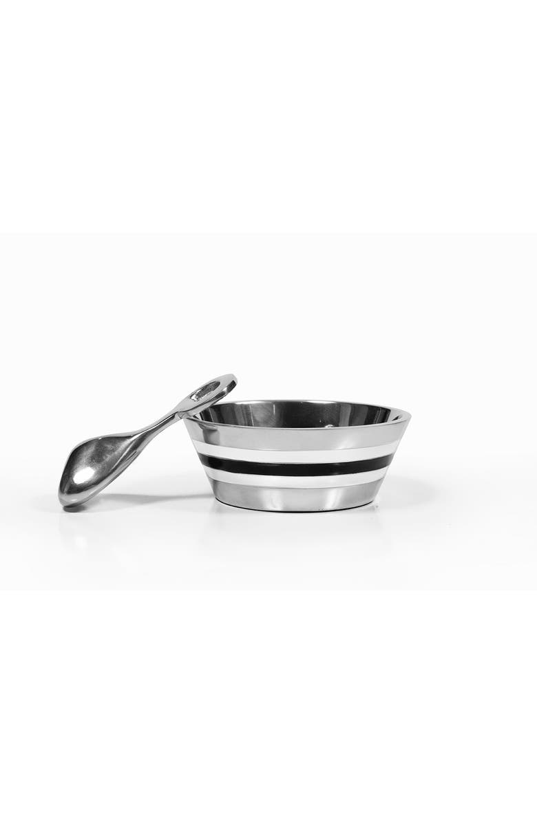 Lunares Wine Caddy 'Ascot', Main, color, Silver & Black