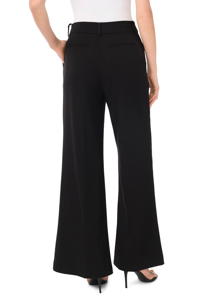 Wide Leg Suit Pants, Alternate, color, RICH BLACK