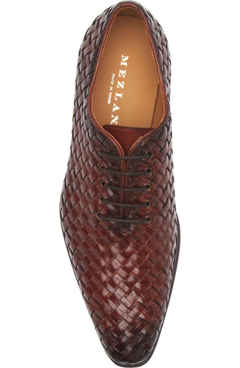 Mezlan Woven Perforated Wholecut Shoe, Alternate, color,