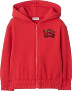 Burberry Knight Cotton Zip Hoodie