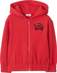 Burberry Knight Cotton Zip Hoodie