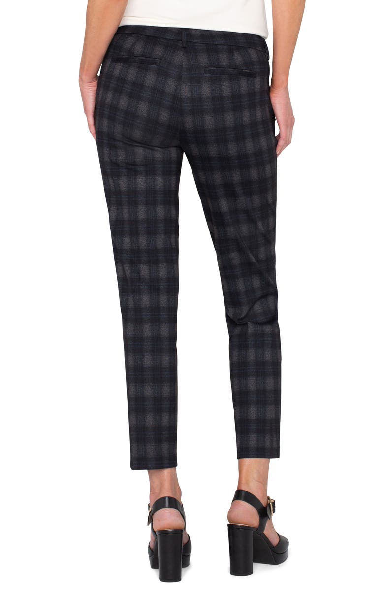 Liverpool Los Angeles Kelsey Plaid Ankle Pants, Alternate, color, 