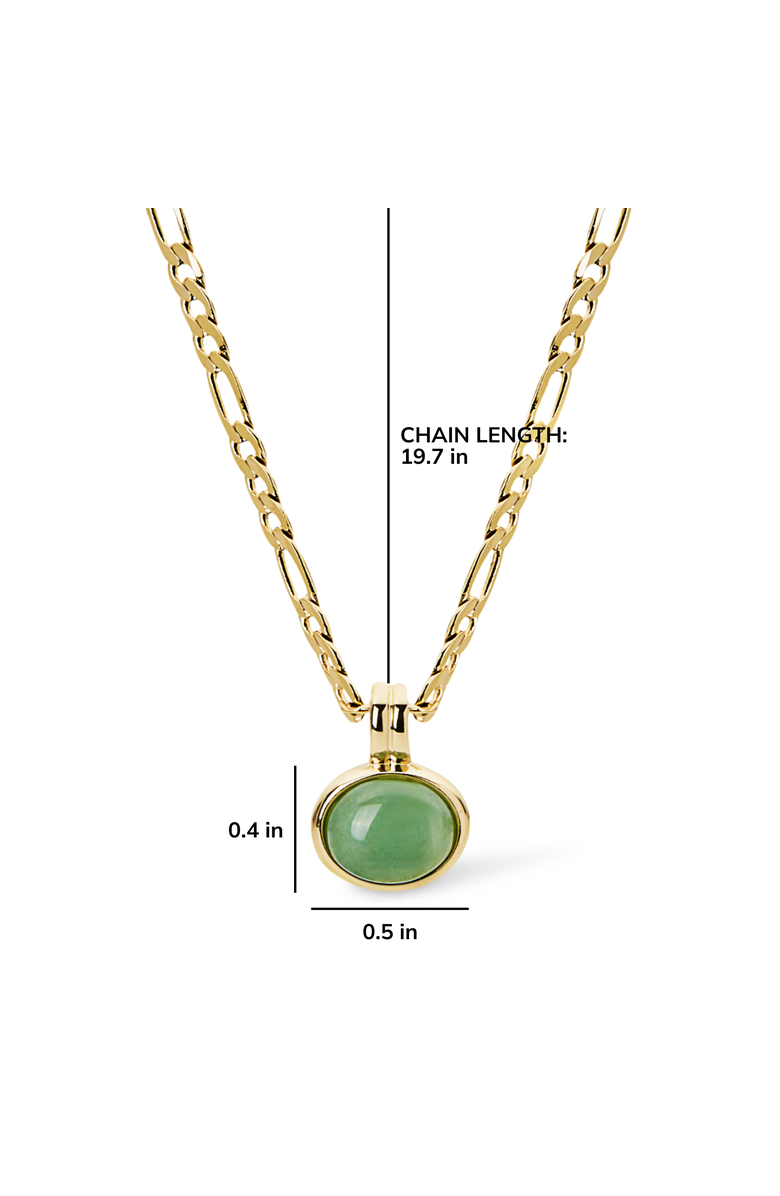 Ana Luisa Gemstone Necklace - Meesh, Alternate, color, Gold